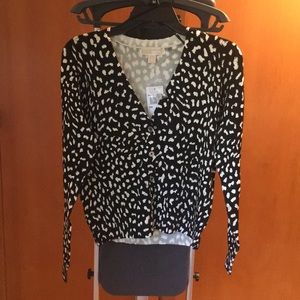 Michael Kors animal print sweater